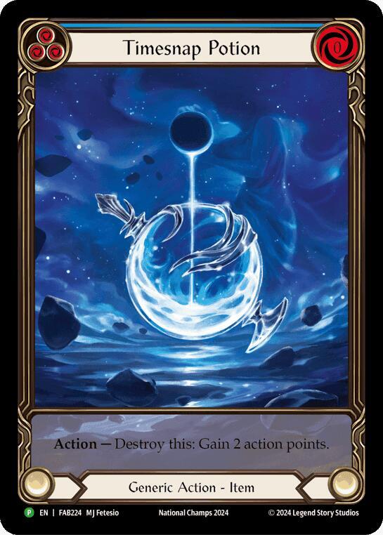 CGC 9 Timesnap Potion Cold Foil Promo - FAB224