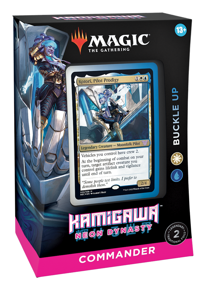 MTG Kamigawa Neon Dynasty Commander Deck Buckle Up