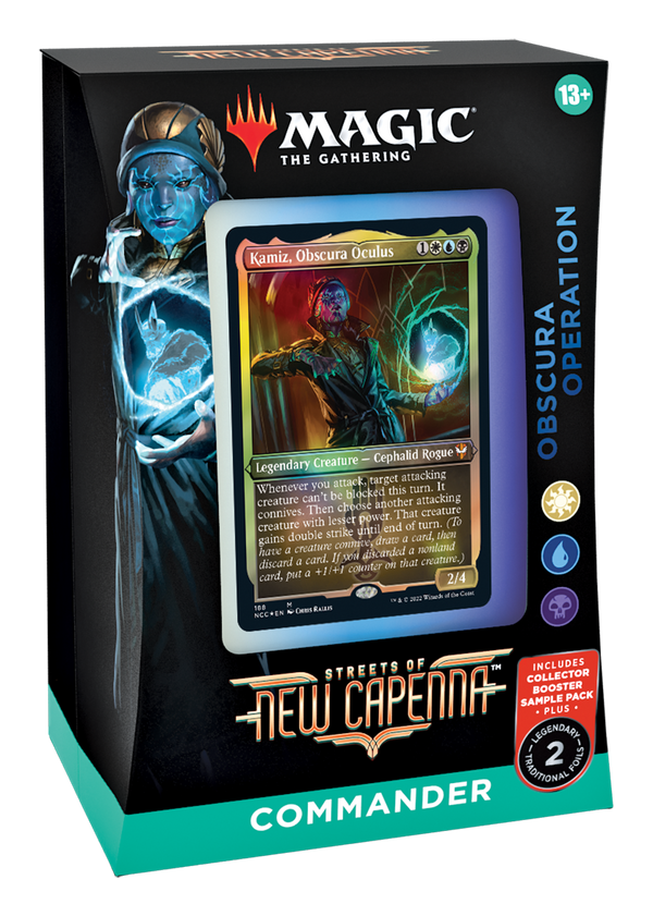 MTG Streets of New Capenna Commander Deck Obscura Operation