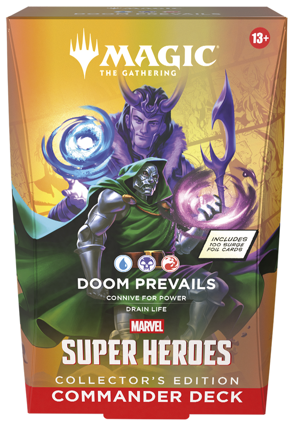 MTG MARVEL SUPER HEROES COMMANDER COLLECTORS EDITION: DOOM PREVAILS