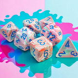 FESTIVE 7-DIE SET MEGA-HEDRAL POP ART/BLUE