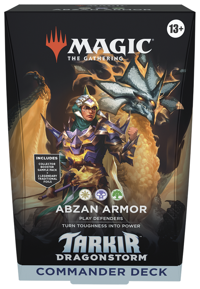 MTG TARKIR DRAGONSTORM COMMANDER DECK ABZAN ARMOR