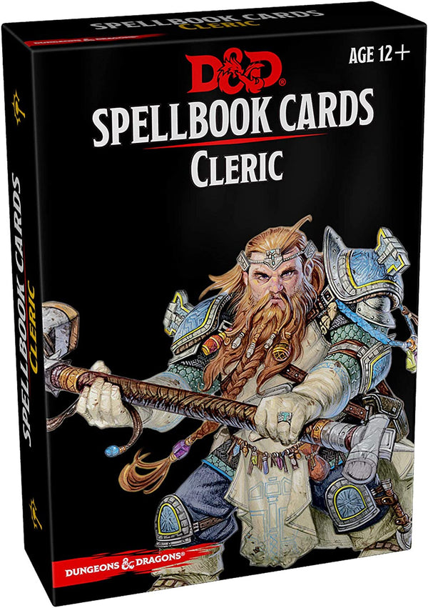 Dungeons & Dragons Cards - 2nd Edition Cleric Spell Cards