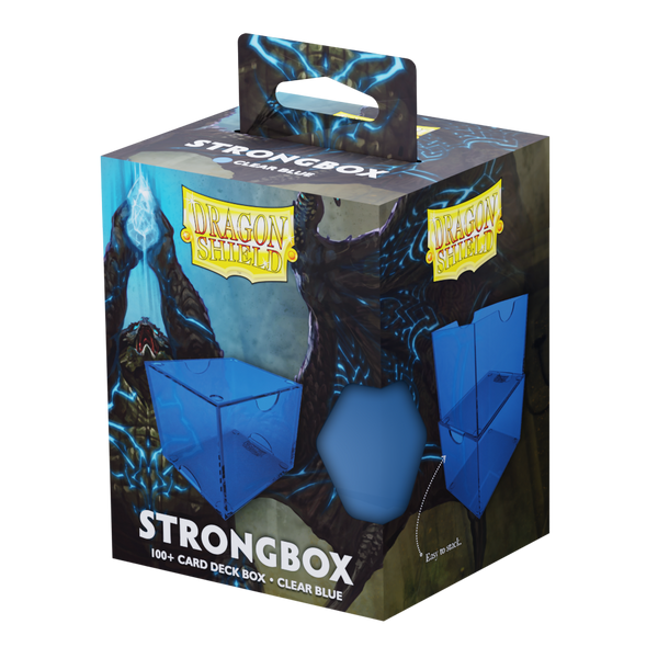 DRAGON SHIELD STRONGBOX CLEAR BLUE