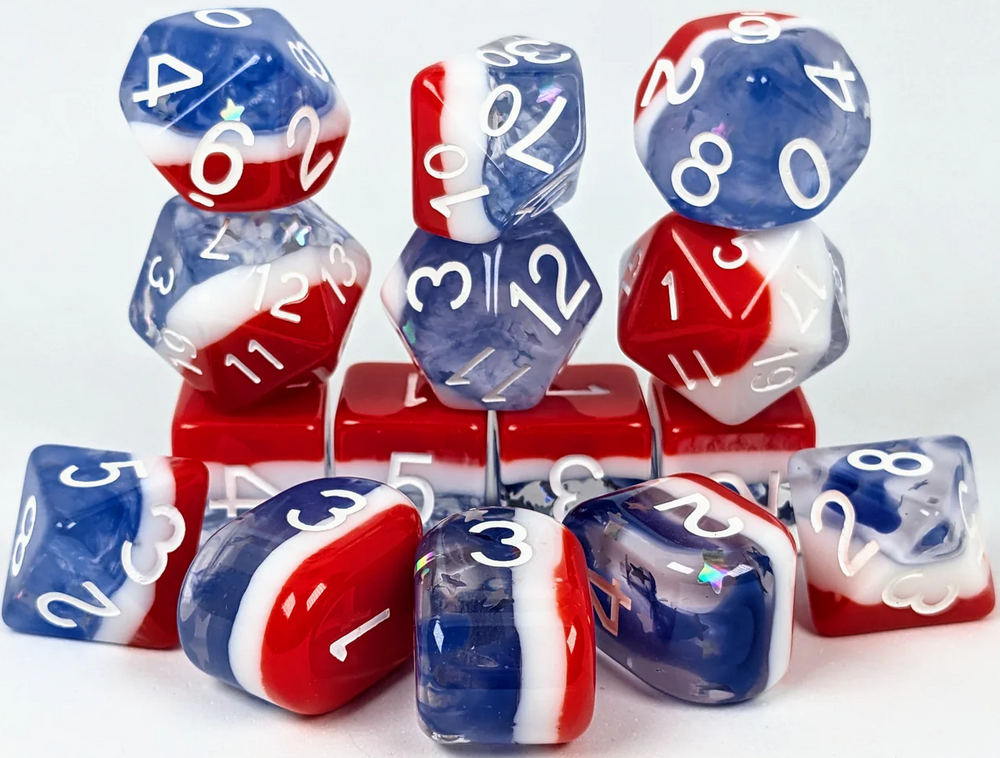 SET OF 15 DICE