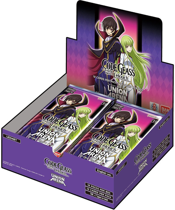 Union Arena - Code Geass Lelouch Booster Box