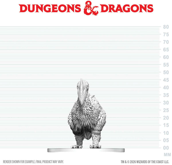 DND UNPAINTED MINIS WV29 AXE BEAK