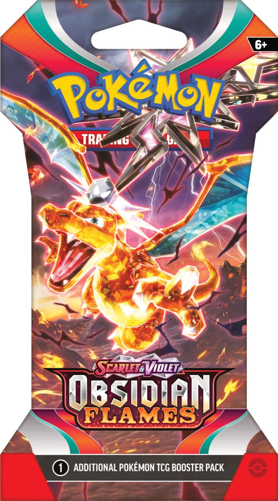 Obsidian Flames Sleeved Booster