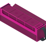 HP RFG DECK BOX CARRIER 500 DS SCOUT PINK