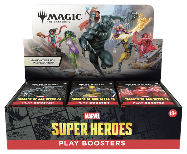MTG MARVEL SUPER HEROES PLAY BOOSTER