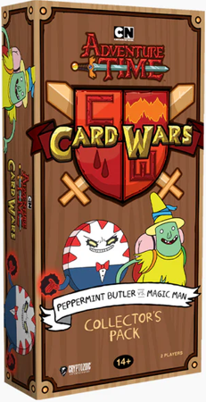 ADVENTURE TIME CARD WARS COLLECTOR'S PACK PEPPERMINT BUTLER VS MAGIC MAN