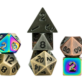 MYSTERY MISFIT MINI METAL POLYHEDRAL DICE SET