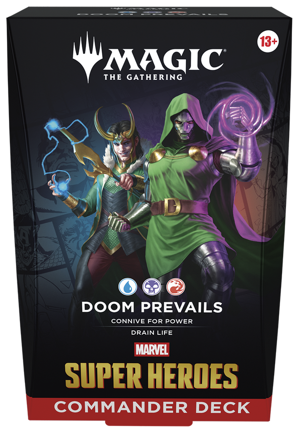 MTG MARVEL SUPER HEROES COMMANDER: DOOM PREVAILS