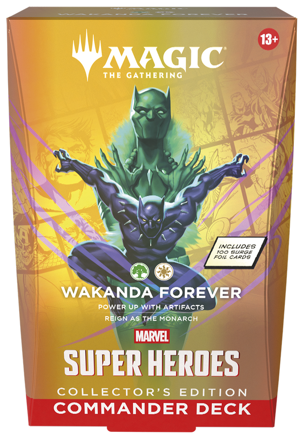MTG MARVEL SUPER HEROES COMMANDER COLLECTORS EDITION: WAKANDA FOREVER