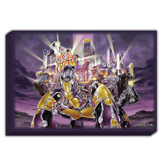 Yu Gi Oh! WORLD CHAMP GRANDOPOLIS ETERNAL GOLDEN CITY CARD SLEEVES