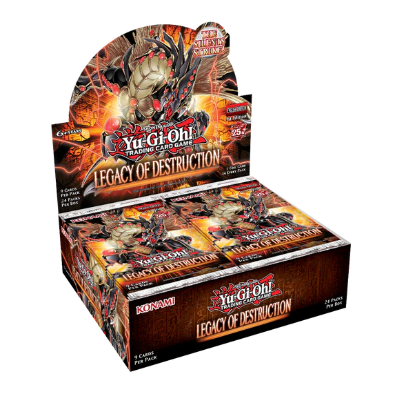 Yu-Gi-Oh! Legacy of Destruction 1st Edition Booster Box