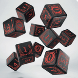 LORD OF THE RINGS MORDOR 10XD6 DICE SET MOR/B