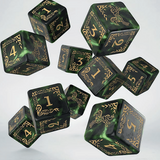 LORD OF THE RINGS ROHAN 10XD6 DICE SET OH/B