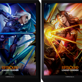 RIFTBOUND LEAGUE OF LEGENDS TCG VENDETTA ART SLEEVES #3 100CT
