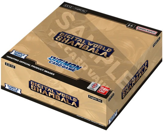 DIGIMON CG EX12 DIGITAL WORLD SHAMBALA EXTRA BOOSTER