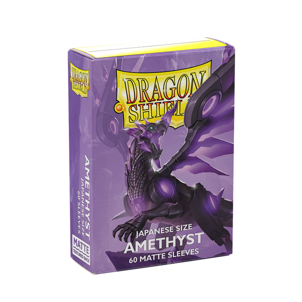 DRAGON SHIELD SLEEVES MATTE JAPANESE AMETHYST 60CT