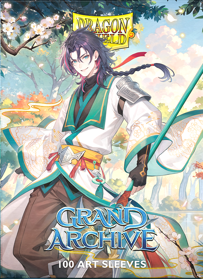 DRAGON SHIELD SLEEVES GRAND ARCHIVE JIN, FATE DEFIANT 100 CT