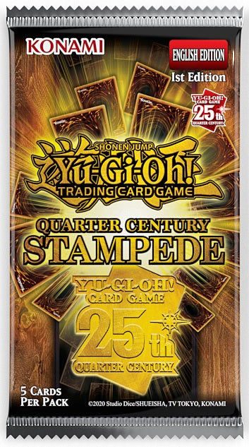 Yu-Gi-Oh! QUARTER CENTURY STAMPEDE BOOSTER PACK