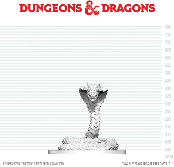 DND UNPAINTED MINIS WV29 GUARDIAN NAGA