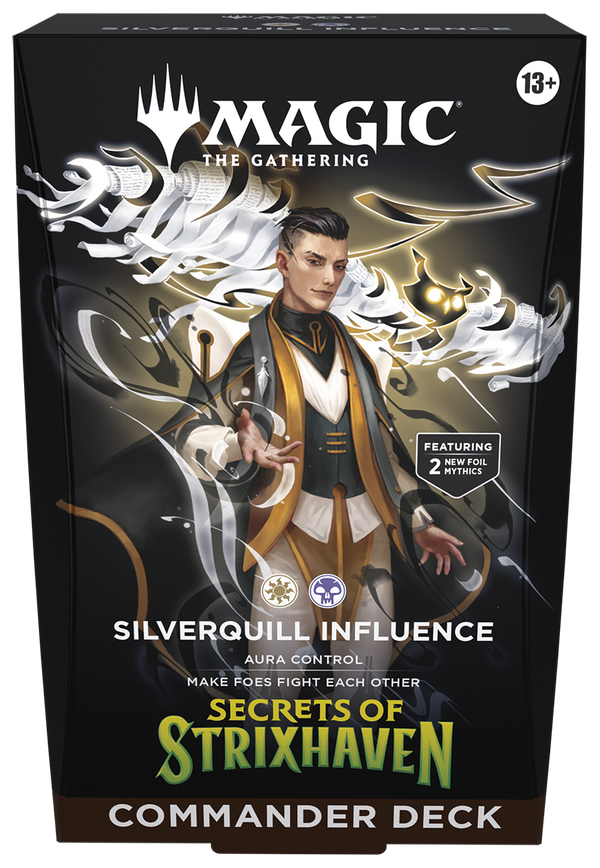 MTG SECRETS OF STRIXHAVEN COMMANDER: SILVERQUILL INFLUENCE