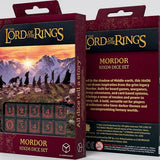 LORD OF THE RINGS MORDOR 10XD6 DICE SET MOR/B