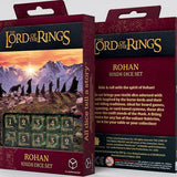 LORD OF THE RINGS ROHAN 10XD6 DICE SET OH/B
