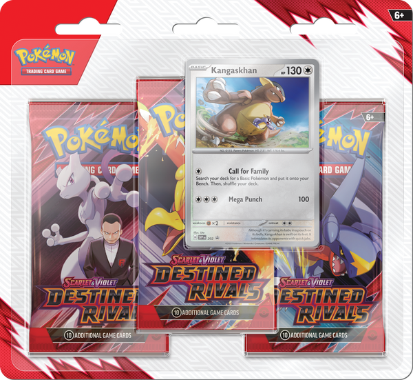 PKMN Destined Rivals 3PK Blister