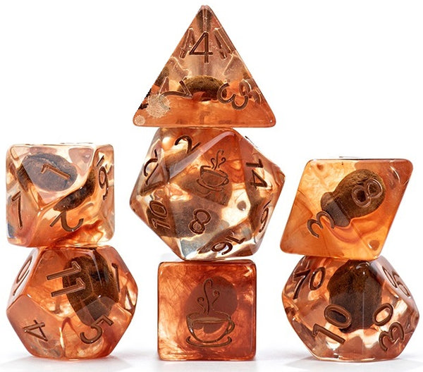INCLUSION DICE - COFFEE DICE