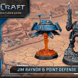 STARCRAFT TERRAN JIM RAYNOR AND POINT DEFENSE DRONE