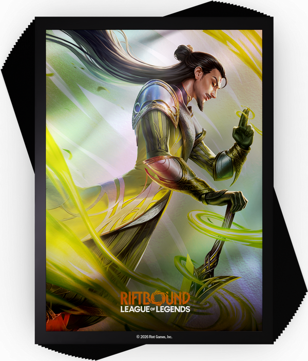 RIFTBOUND LEAGUE OF LEGENDS TCG UNLEASHED ART SLEEVES #2 100CT