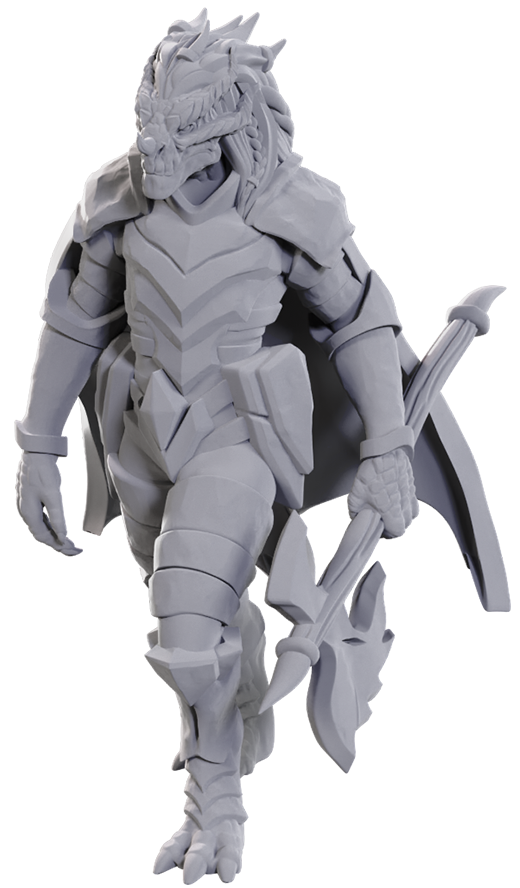 DND UNPAINTED MINIS WV25