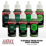 WARPAINTS: FANATIC FLEXIBLE TRIAD PLUS+ DEEP GREENS