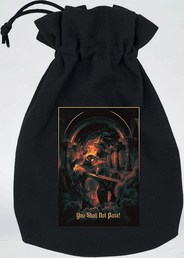 LORD OF THE RINGS BRIDGE OF KHAZAD-DUM DICE POUCH
