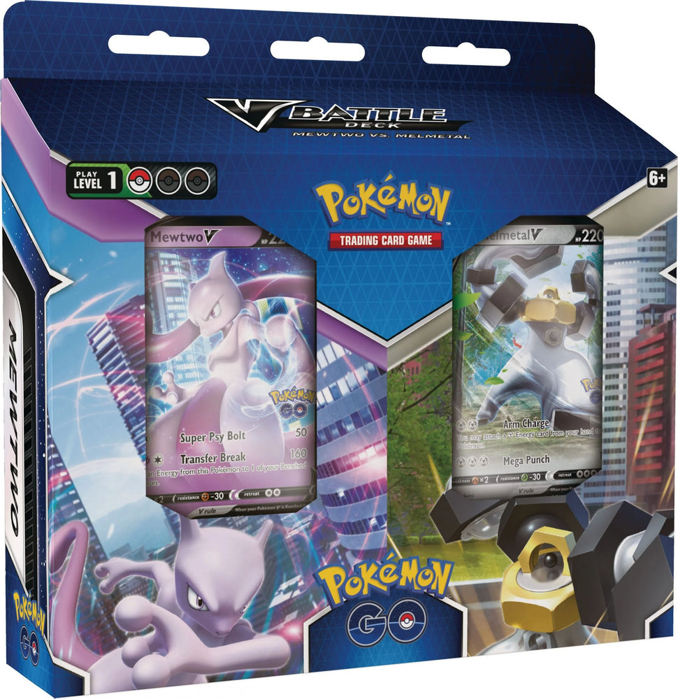 POKEMON GO V BATTLE DECK MEWTWO VS MELMETAL