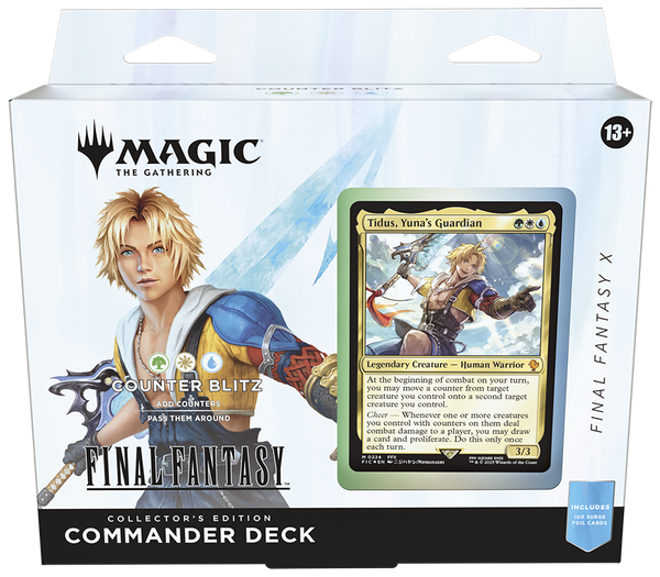 MTG Final Fantasy Booster Collector Commander Deck Counter Blitz