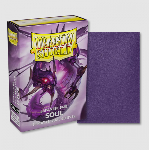 DRAGON SHIELD SLEEVES DUAL JAPANESE MATTE SOUL