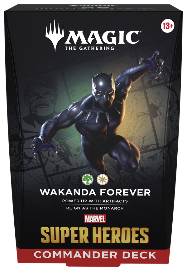 MTG MARVEL SUPER HEROES COMMANDER: WAKANDA FOREVER