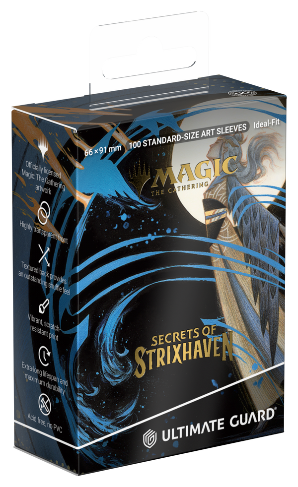 UG ART SLEEVES MTG SECRETS OF STRIXHAVEN - BLUE MYTHIC 3 (ALT ART)