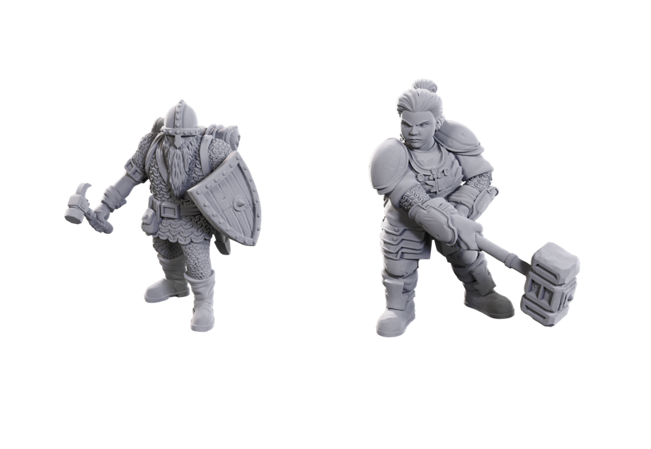 DND UNPAINTED MINIS LIMITED EDITION 50TH ANNIVERSARY