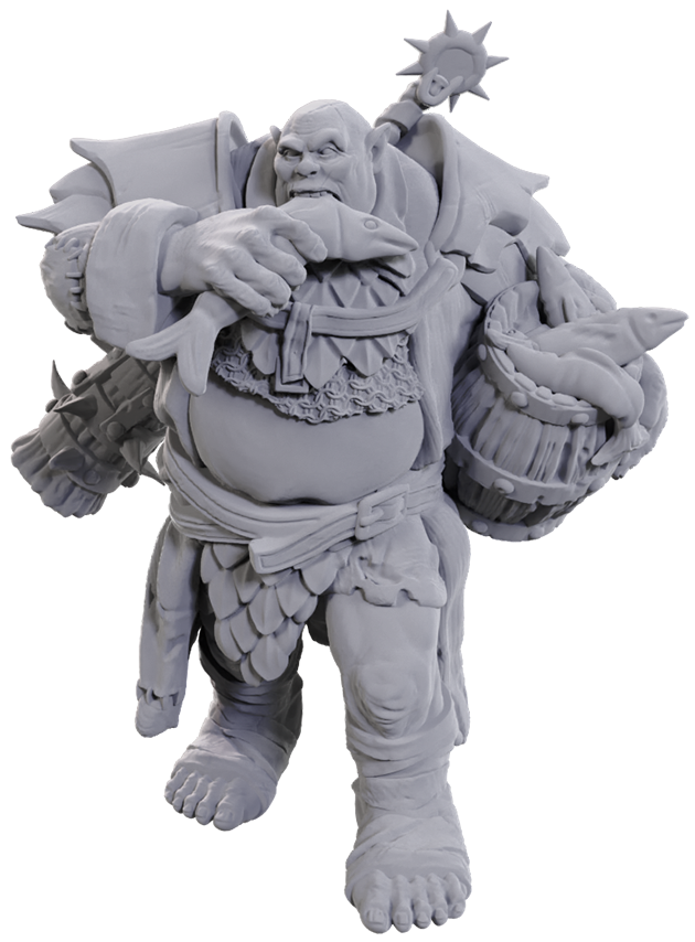 DND UNPAINTED MINIS WV25
