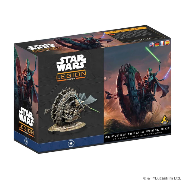 Star Wars: Legion: General Grevious On Wheel Bike