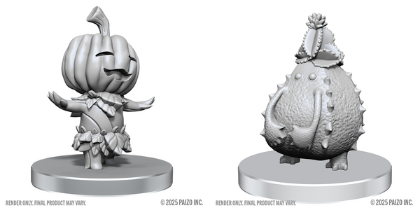 PF UNPAINTED MINIS WV28 GOURD LESHY AND CACTUS LESHY