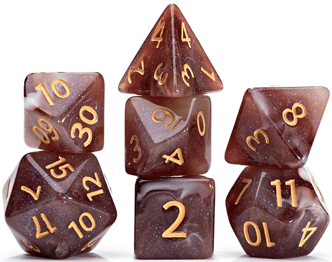 AETHER DICE - LATTE DICE