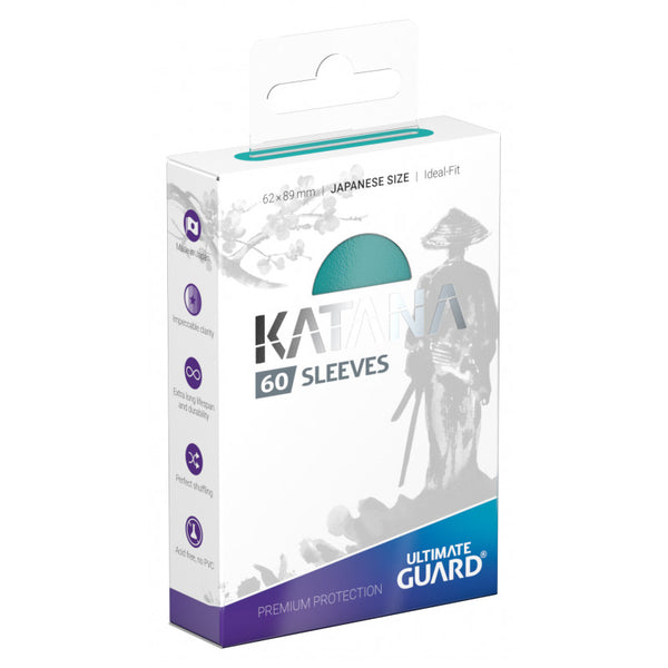 UG Katana Sleeves Japanese 60Ct Turquoise