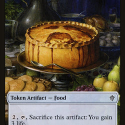 Boar // Food (15) Double-Sided Token [Throne of Eldraine Tokens]